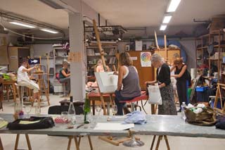 Atelier de modèle vivant de l’Éveil Artsitique à Graulhet le 24 09 2018