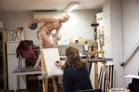 Atelier Modèle vivant de Solenn Laîné le 24-02-2018 à Arteis Montauban