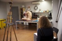 Atelier Modèle vivant de Solenn Laîné le 24-02-2018 à Arteis Montauban