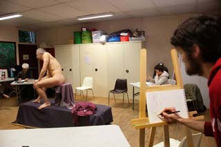 Atelier de modèle vivant Axelle Picard à Lacroix-Falgarde