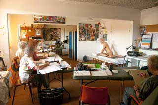 Atelier de modèle vivant des Artistes Ramonvillois le 19 septembre 2018