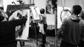 Atelier de modèle vivant de l'Atelier Mary