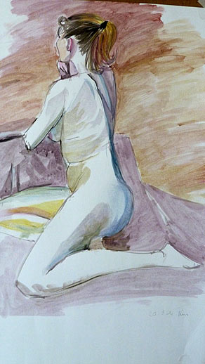 Atelier de modèle vivant les colorires